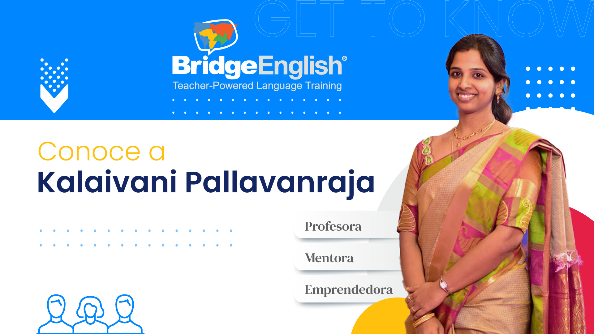 Conoce a la emprendedora y políglota, Kalaivani Pallavanraja: profesora de BridgeEnglish “que nació para enseñar”